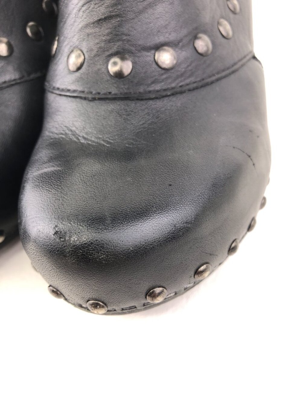 Dansko Ryder Black Full-Grain Leather Studded Clogs EUR 40 - Picture 12 of 15
